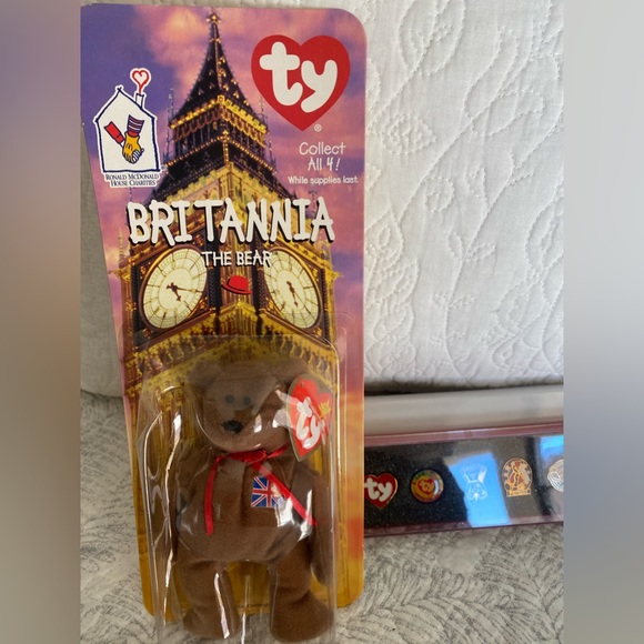 ✔️ RETIRED & RARE TY BEANIE BABY BEARS McDONALDS SET IF 4!  FACTORY SEALED! - Picture 11 of 13